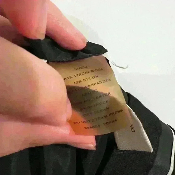 Ann Taylor Black Dress Pants Size 8 Petite - Picture 5 of 8